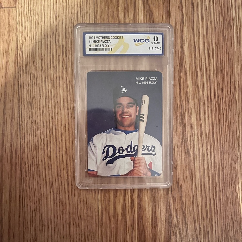 Mike Piazza Mothers Cookies ROY Graded 10 (MISC7)